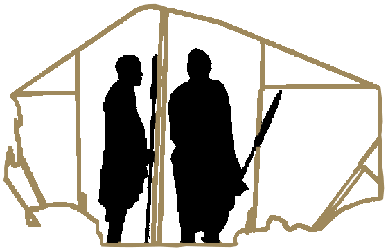 A Tent with a View logo outlined